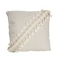 Coussin Romimex Blanc Pompons 45 x 10 x 45 cm de Romimex, Coussins - Réf : D1619188, Prix : 20,52 €, Remise : %