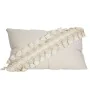 Cushion Romimex White Tassels 30 x 10 x 50 cm by Romimex, Cushions - Ref: D1619189, Price: 16,61 €, Discount: %