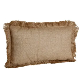 Coussin Romimex Marron Avec franges 30 x 10 x 50 cm de Romimex, Coussins - Réf : D1619205, Prix : 18,34 €, Remise : %