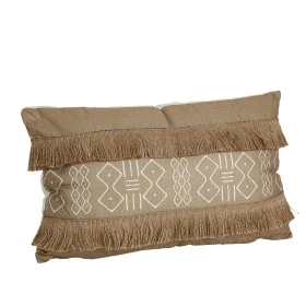 Cushion Romimex Brown With tassles 30 x 10 x 50 cm by Romimex, Cushions - Ref: D1619207, Price: 16,29 €, Discount: %