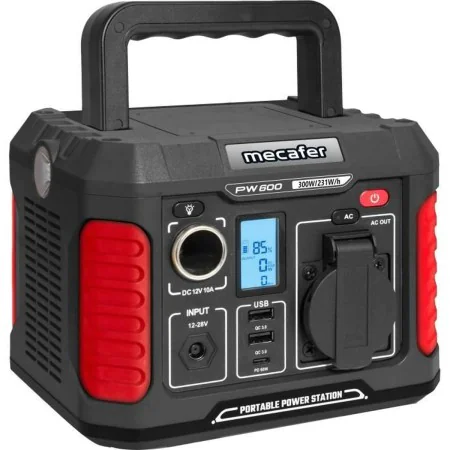 Estación de energía portátil MECAFER PW600 600 W de MECAFER, Generadores - Ref: S7195075, Precio: 281,46 €, Descuento: %