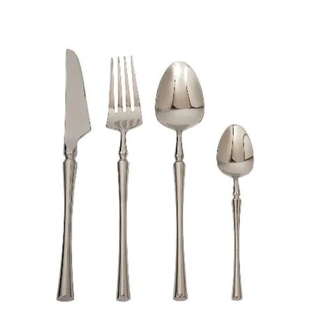 Cutlery set Romimex Silver Stainless steel 25 x 3 x 16 cm 4 Pieces by Romimex, Cutlery sets - Ref: D1619249, Price: 27,13 €, ...