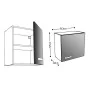 Kitchen furniture START White 60 x 33 x 55 cm by BigBuy Home, Wardrobe Systems - Ref: S7195144, Price: 88,11 €, Discount: %