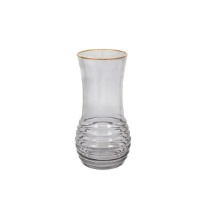 Vaso Romimex Grigio Vetro 12 x 25 x 12 cm di Romimex, Vasi - Rif: D1619278, Prezzo: 18,34 €, Sconto: %