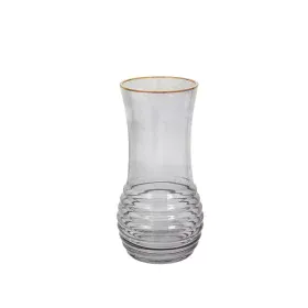 Vaso Romimex Cinzento Vidro 12 x 25 x 12 cm de Romimex, Jarrões - Ref: D1619278, Preço: 19,59 €, Desconto: %