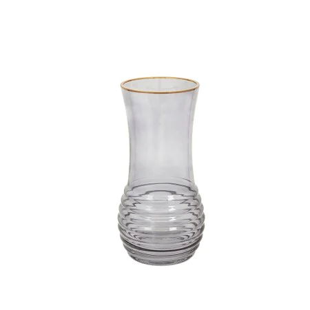 Vase Romimex Grau Glas 12 x 25 x 12 cm von Romimex, Vasen - Ref: D1619278, Preis: 18,34 €, Rabatt: %