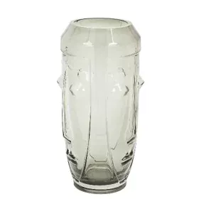 Vase Romimex Gris verre Visage 11 x 30 x 11 cm de Romimex, Vases - Réf : D1619280, Prix : 23,93 €, Remise : %