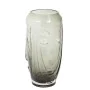 Vaso Romimex Cinzento Vidro Face 9 x 25 x 9 cm de Romimex, Jarrões - Ref: D1619281, Preço: 16,64 €, Desconto: %