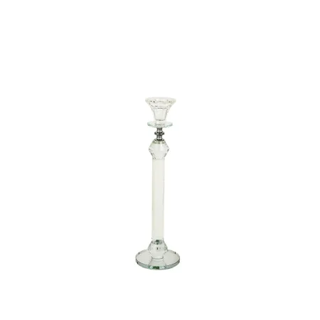 Candleholder Romimex Transparent Glass 9 x 26 x 9 cm by Romimex, Candelabras and candle holders - Ref: D1619284, Price: 17,77...