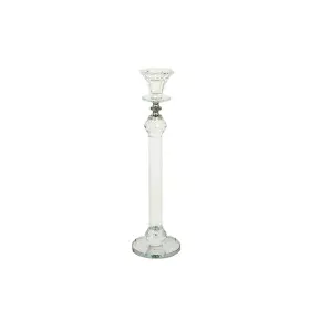 Bougeoir Romimex Transparent verre 9 x 32 x 9 cm de Romimex, Bougeoirs et chandeliers - Réf : D1619285, Prix : 19,59 €, Remis...