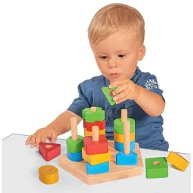 Playset Eichhorn Stacking Shapes by Eichhorn, Toy figures playsets - Ref: S7195244, Price: 31,80 €, Discount: %