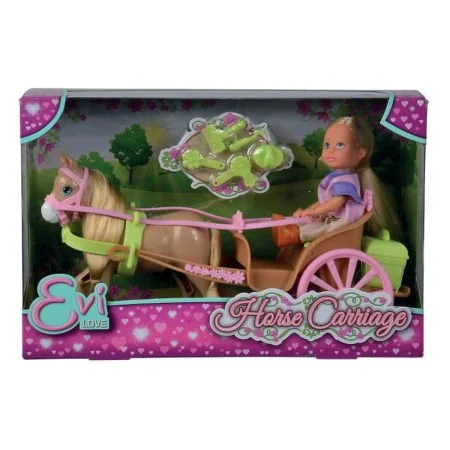 Bébé poupée Simba Evi Love Horse Carriage de Simba, Poupées bébé - Réf : S7195262, Prix : 33,36 €, Remise : %