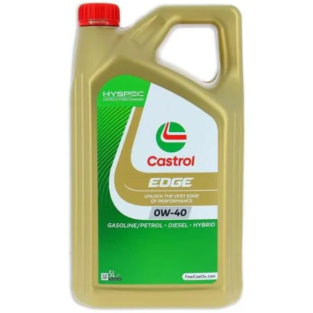 Huile de moteur Castrol Edge Essence Diesel Hybride 0w40 5 L de Castrol, Huiles moteur pour auto - Réf : S7195283, Prix : 96,...