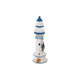 Phare Romimex Bleu Blanc 12 x 38 x 12 cm de Romimex, Objets de décoration - Réf : D1619341, Prix : 10,89 €, Remise : %