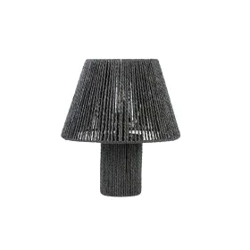 Lampada da tavolo Romimex Nero Corda 22 x 36 x 22 cm di Romimex, Lampade da tavolo e abat-jour - Rif: D1619370, Prezzo: 37,39...