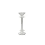 Portavelas Romimex Plateado Vidrio 8 x 23 x 8 cm de Romimex, Candelabros y portavelas - Ref: D1619381, Precio: 17,19 €, Descu...