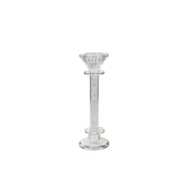 Bougeoir Romimex Argenté verre 8 x 23 x 8 cm de Romimex, Bougeoirs et chandeliers - Réf : D1619381, Prix : 17,19 €, Remise : %