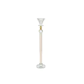 Candleholder Romimex Transparent Glass 6 x 38 x 6 cm by Romimex, Candelabras and candle holders - Ref: D1619384, Price: 24,66...