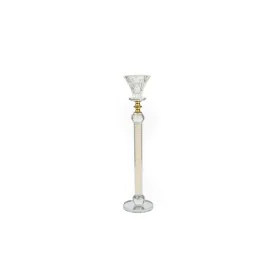 Portavelas Romimex Transparente Vidrio 6 x 31 x 6 cm de Romimex, Candelabros y portavelas - Ref: D1619385, Precio: 22,13 €, D...