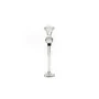 Candleholder Romimex Transparent Glass 6 x 26 x 6 cm by Romimex, Candelabras and candle holders - Ref: D1619387, Price: 13,81...