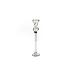 Candleholder Romimex Transparent Glass 6 x 26 x 6 cm by Romimex, Candelabras and candle holders - Ref: D1619387, Price: 13,54...