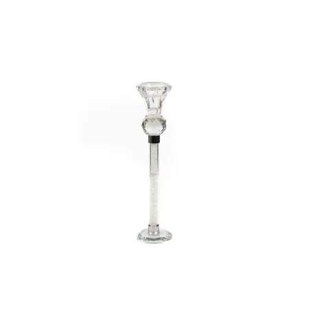 Candleholder Romimex Transparent Glass 6 x 26 x 6 cm by Romimex, Candelabras and candle holders - Ref: D1619387, Price: 13,81...