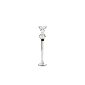 Candleholder Romimex Transparent Glass 6 x 23 x 6 cm by Romimex, Candelabras and candle holders - Ref: D1619388, Price: 13,00...