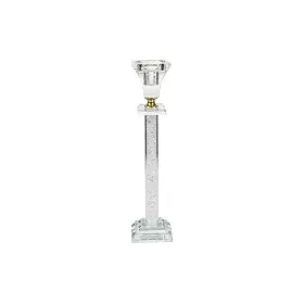 Bougeoir Romimex Transparent verre 5 x 26 x 5 cm de Romimex, Bougeoirs et chandeliers - Réf : D1619390, Prix : 17,90 €, Remis...