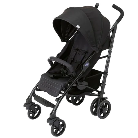 Passeggino per Bambini Chicco Liteway Nero Jet Black di Chicco, Passeggini compatti - Rif: S7195491, Prezzo: 152,31 €, Sconto: %