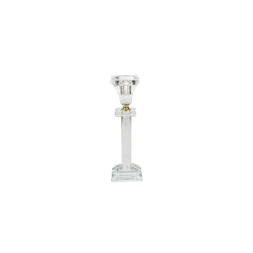 Candleholder Romimex Transparent Glass 5 x 20 x 5 cm by Romimex, Candelabras and candle holders - Ref: D1619392, Price: 13,54...