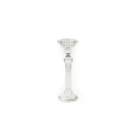 Portavelas Romimex Transparente Vidrio 7 x 21 x 7 cm de Romimex, Candelabros y portavelas - Ref: D1619394, Precio: 12,35 €, D...