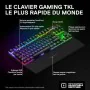 Clavier Bluetooth SteelSeries 64869 Noir Français AZERTY de SteelSeries, Claviers - Réf : S7195512, Prix : 333,19 €, Remise : %