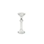 Portavelas Romimex Transparente Vidrio 7 x 19 x 7 cm de Romimex, Candelabros y portavelas - Ref: D1619395, Precio: 11,18 €, D...