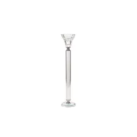 Candleholder Romimex Transparent Glass 6 x 28 x 6 cm by Romimex, Candelabras and candle holders - Ref: D1619396, Price: 14,11...