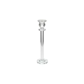 Candleholder Romimex Transparent Glass 5 x 27 x 5 cm by Romimex, Candelabras and candle holders - Ref: D1619398, Price: 14,39...