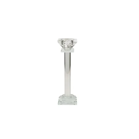 Candleholder Romimex Transparent Glass 6 x 25 x 6 cm by Romimex, Candelabras and candle holders - Ref: D1619400, Price: 17,23...