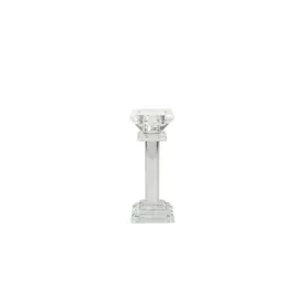 Candleholder Romimex Transparent Glass 6 x 15 x 6 cm by Romimex, Candelabras and candle holders - Ref: D1619402, Price: 12,17...