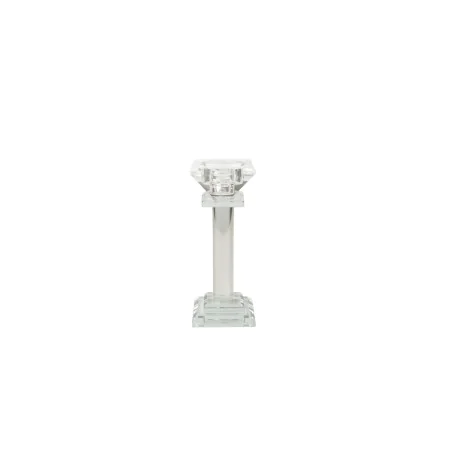 Candleholder Romimex Transparent Glass 6 x 15 x 6 cm by Romimex, Candelabras and candle holders - Ref: D1619402, Price: 12,17...