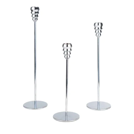 Table Mat Set Romimex Silver Metal 32 x 4 x 12 cm 3 Pieces by Romimex, Candelabras and candle holders - Ref: D1619412, Price:...