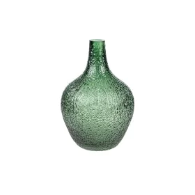 Blumenvase Romimex grün Glas 16 x 25 x 16 cm von Romimex, Vasen - Ref: D1619432, Preis: 20,59 €, Rabatt: %