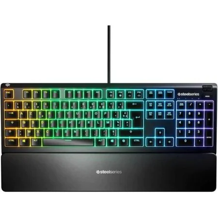 Tastiera meccanica SteelSeries APEX 3 Nero Francese AZERTY di SteelSeries, Tastiere - Rif: S7195644, Prezzo: 132,11 €, Sconto: %