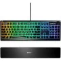 Clavier mécanique SteelSeries APEX 3 Noir Français AZERTY de SteelSeries, Claviers - Réf : S7195644, Prix : 122,49 €, Remise : %