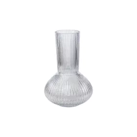 Blumenvase Romimex Durchsichtig Glas Streifen 19 x 30 x 19 cm von Romimex, Vasen - Ref: D1619440, Preis: 24,32 €, Rabatt: %