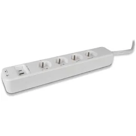 Extensão com 4 Tomadas sem Interruptor SCS SENTINEL SmartPlug 240 V de SCS SENTINEL, Fichas inteligentes e com controlo remot...