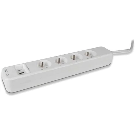 4-socket plugboard without power switch SCS SENTINEL SmartPlug 240 V by SCS SENTINEL, Intelligent and remote control sockets ...