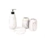 Set da Bagno Romimex Bianco Grigio Ceramica 12 x 34 x 12 cm 4 Pezzi di Romimex, Set di accessori per il bagno - Rif: D1619502...