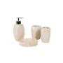 Bath Set Romimex White Pink Ceramic 12 x 34 x 12 cm 4 Pieces by Romimex, Bathroom Accessory Sets - Ref: D1619504, Price: 18,9...