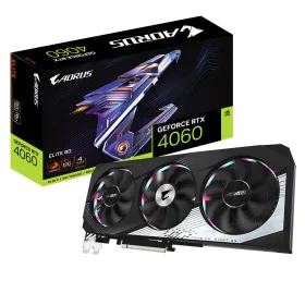 Carte Graphique Gigabyte GV-N4060AORUS E-8GD Geforce RTX 4060 GDDR6 de Gigabyte, Cartes graphiques - Réf : S7195871, Prix : 5...