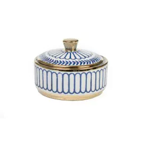 Scatola Decorativa Romimex Azzurro Bianco Porcellana 15 x 11 x 15 cm di Romimex, Scatole decorative - Rif: D1619563, Prezzo: ...