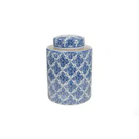 Boîte Romimex Bleu Blanc Porcelaine 20 x 28 x 20 cm de Romimex, Objets de décoration - Réf : D1619570, Prix : 43,56 €, Remise...